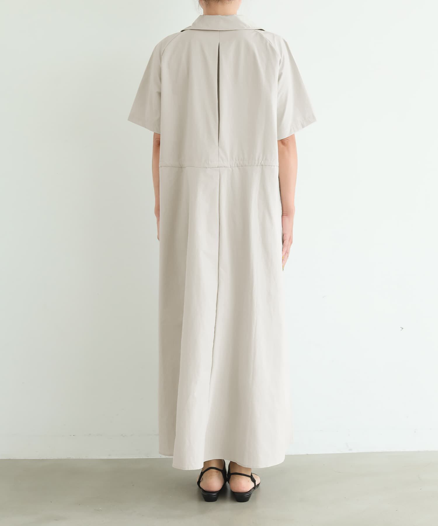 STYLE DELI「オープンネックシャツワンピース」|ワンピース|