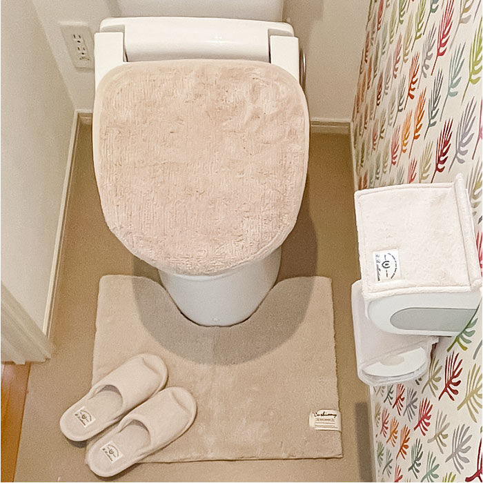BACKYARD FAMILY「トイレマット おしゃれ 通販 50x60cm クッショニー2 洗える マット ミニ 小さめ」|トイレタリー・ランドリーグッズ|
