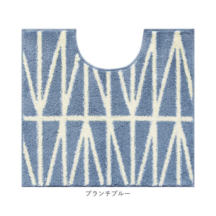 BACKYARD FAMILY「トイレマット おしゃれ 通販 マット トイレ 洗える 60 &times; 55cm オカトー ナチュラル」|トイレタリー・ランドリーグッズ|