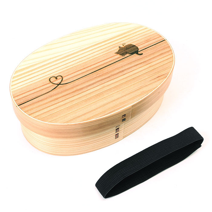 BACKYARD FAMILY「弁当箱 曲げわっぱ L 通販 曲げわっぱ弁当箱 約 700ml まげわっぱ お弁当箱 Design」|食器・キッチングッズ|
