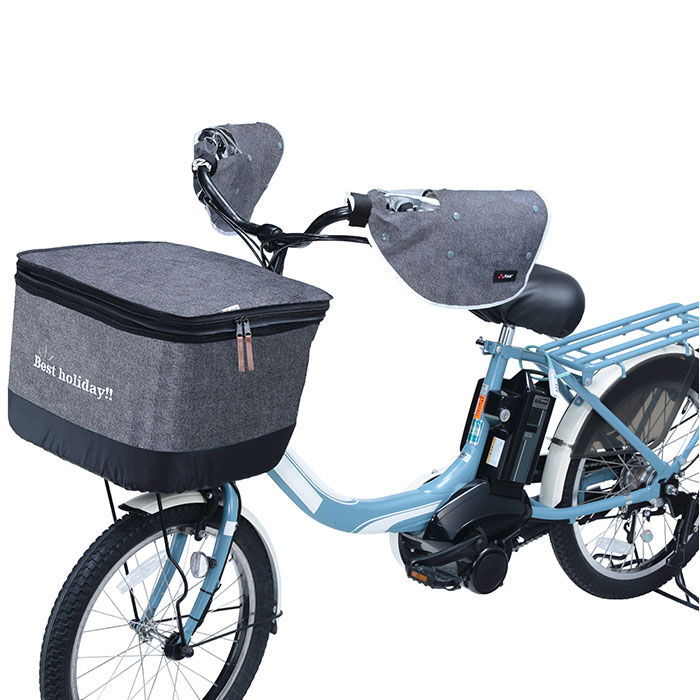 BACKYARD FAMILY「自転車 ハンドルカバー オールシーズン デニム 通販 ハンドル カバー 電動アシスト 防水加工」|その他|