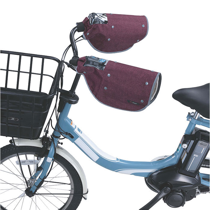 BACKYARD FAMILY「自転車 ハンドルカバー オールシーズン デニム 通販 ハンドル カバー 電動アシスト 防水加工」|その他|