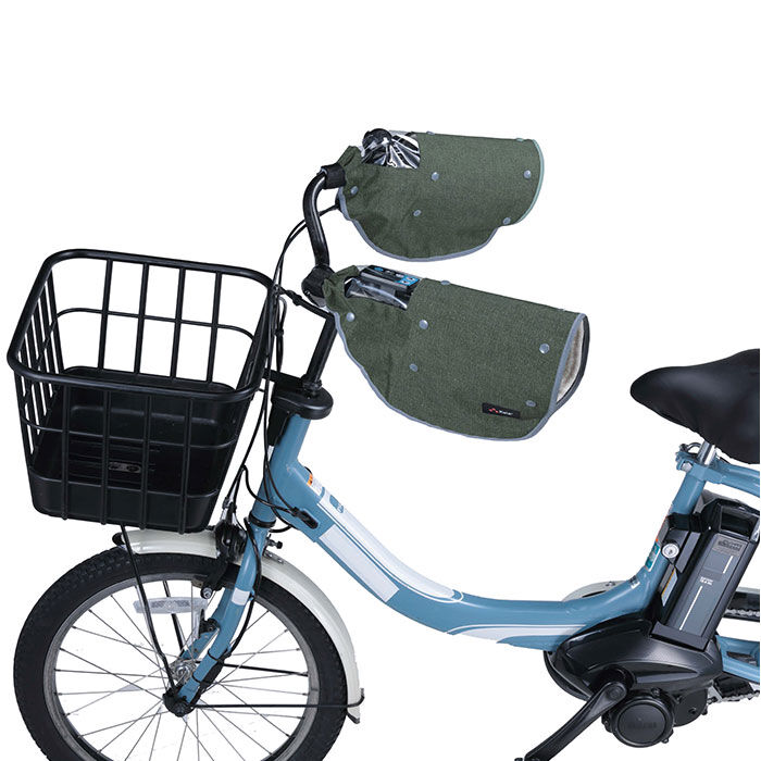 BACKYARD FAMILY「自転車 ハンドルカバー オールシーズン デニム 通販 ハンドル カバー 電動アシスト 防水加工」|その他|
