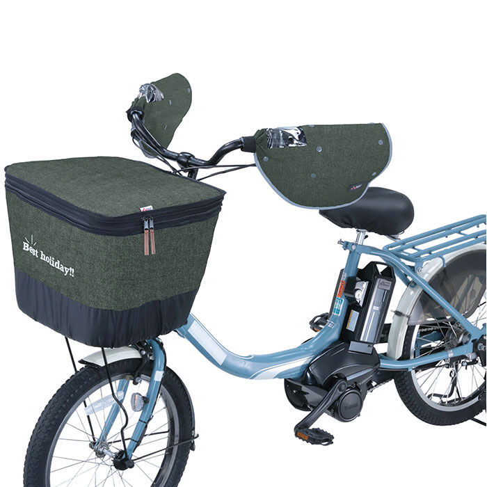 BACKYARD FAMILY「自転車 ハンドルカバー オールシーズン デニム 通販 ハンドル カバー 電動アシスト 防水加工」|その他|