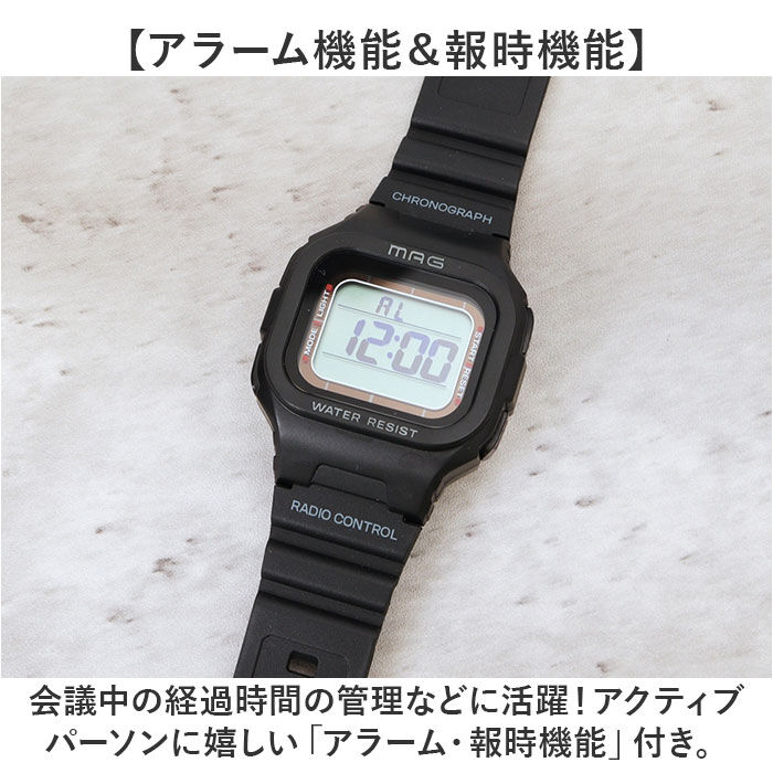 BACKYARD FAMILY「電波ソーラー 腕時計 通販 ソーラーウォッチ 電波腕時計 電波時計 デジタル腕時計 電波 ソーラー」|腕時計|