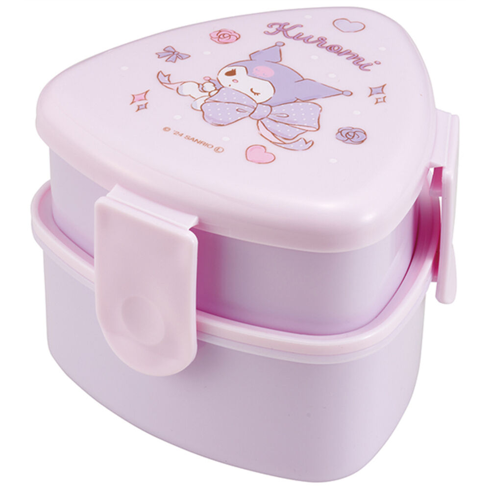 BACKYARD FAMILY「スケーター 弁当箱 2段 通販 ONWT1AG ランチボックス 二段 500ml」|食器・キッチングッズ|パープル1