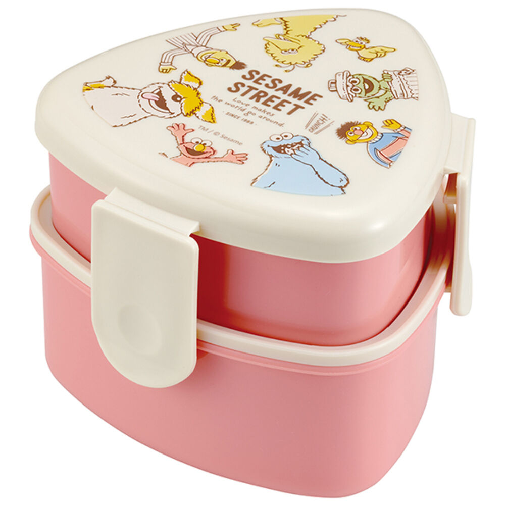 BACKYARD FAMILY「スケーター 弁当箱 2段 通販 ONWT1AG ランチボックス 二段 500ml」|食器・キッチングッズ|ピンク1
