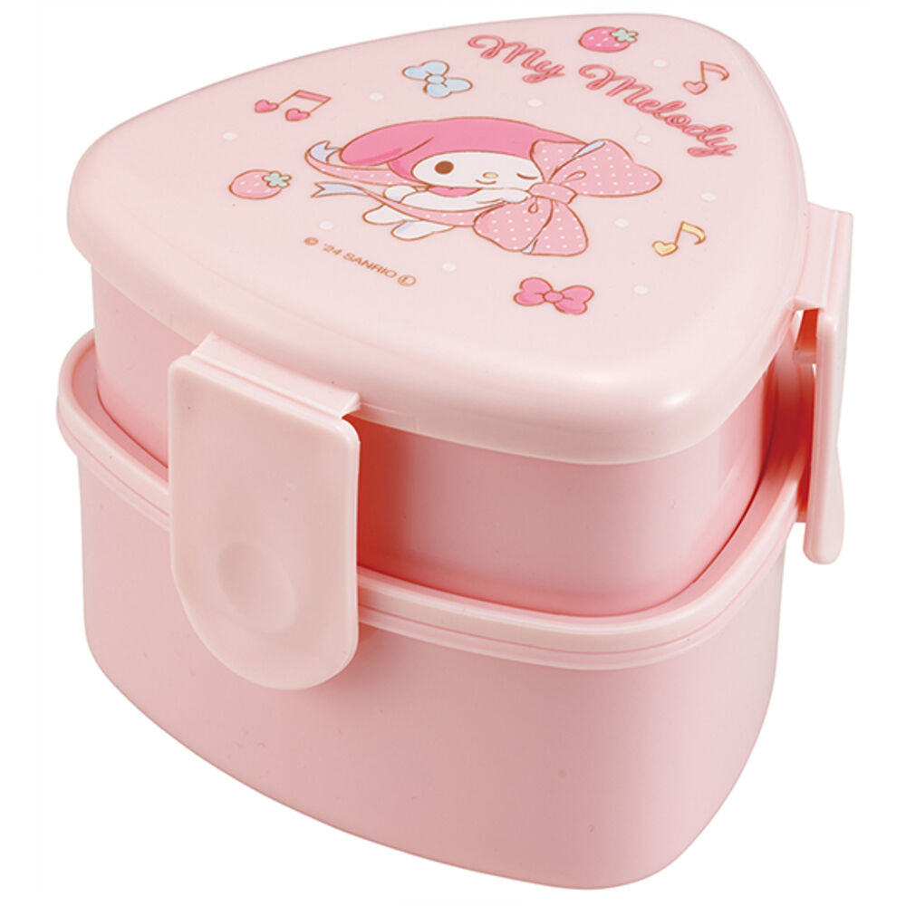 BACKYARD FAMILY「スケーター 弁当箱 2段 通販 ONWT1AG ランチボックス 二段 500ml」|食器・キッチングッズ|ピンク2