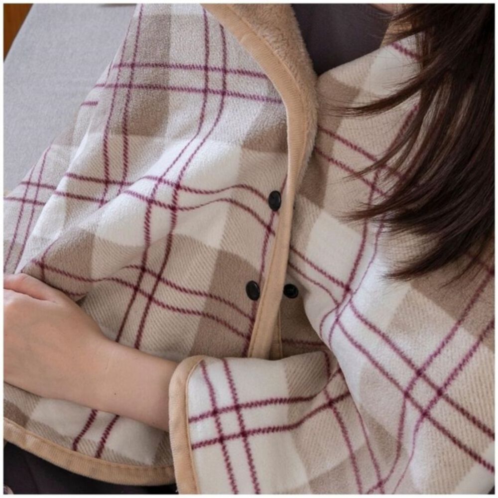 BACKYARD FAMILY「ブランケット ひざ掛け 通販 膝掛け 膝掛 ひざかけ 毛布 あたたかい 暖かい あったか 軽量」|ブランケット|ベージュ1