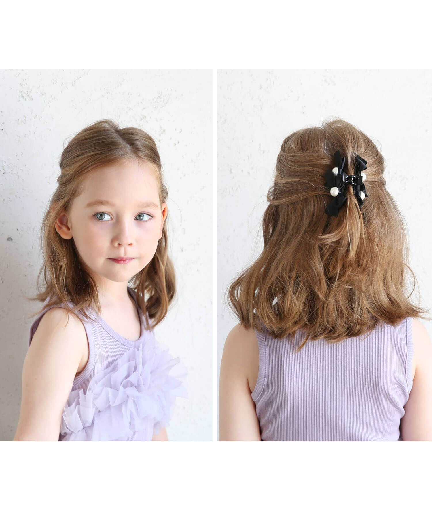 BACKYARD FAMILY「ヘアクリップ キッズ 通販 ヘア クリップ 68512302 るい蝶リボンバンスクリップ リボン」|その他|