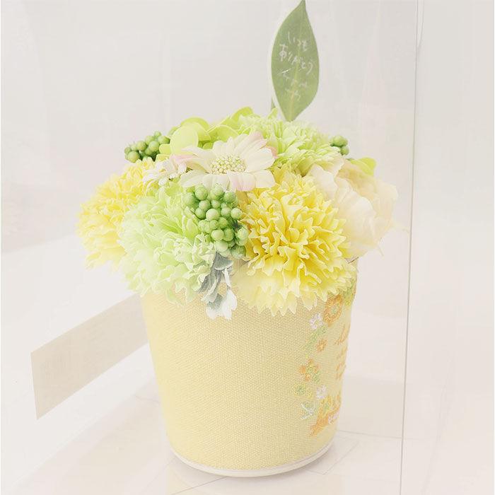 BACKYARD FAMILY「ソープフラワー ポット ブリキ 通販 ブリキソープフラワー 花束 花 フラワー フラワーギフト」|その他|