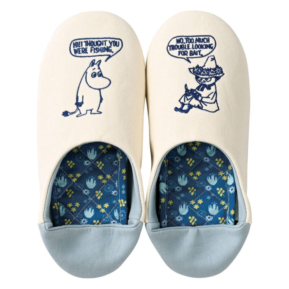 BACKYARD FAMILY「ルームシューズ ムーミン 通販 MOOMIN スリッパ ルームスリッパ かわいい レディース」|ルームシューズ|ホワイト2