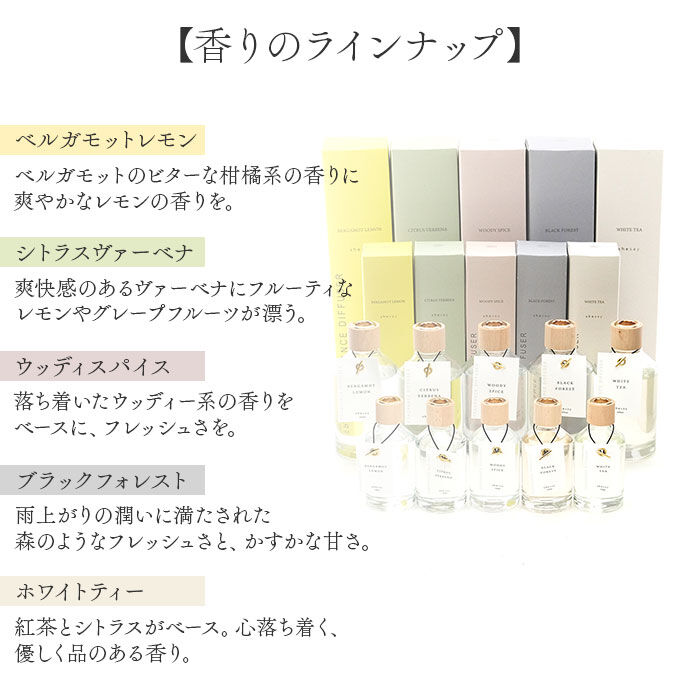 BACKYARD FAMILY「shesay フレグランスディフューザー S 通販 スティックディフューザー ルームフレグランス」|アロマ・ルームフレグランス|