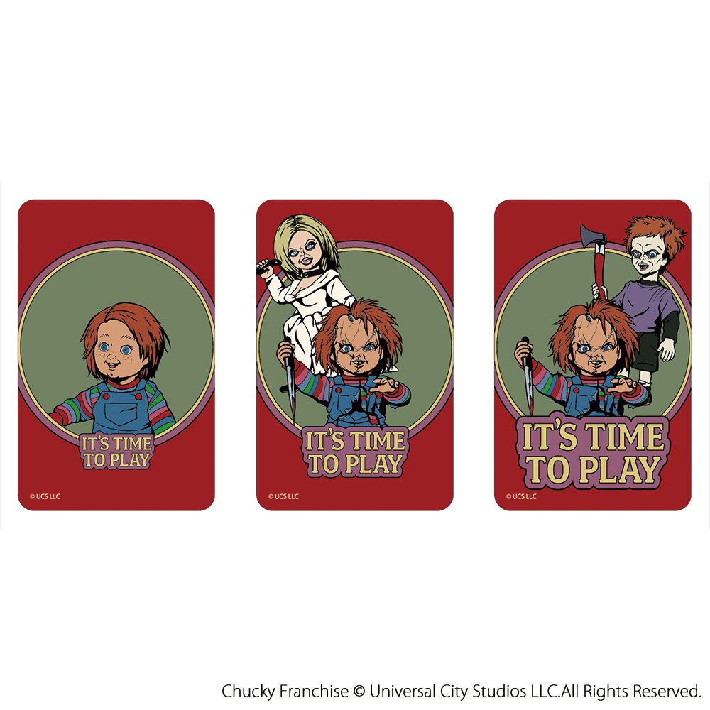 BACKYARD FAMILY「チャッキー グッズ 通販 CHUCKY ステッカー まじかる百貨店ステッカー」|その他|