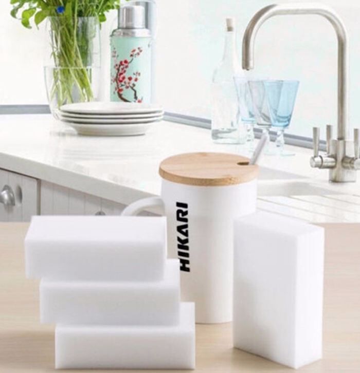 BACKYARD FAMILY「メラミンスポンジ 業務用 通販 10&times;6cm 6個 スポンジ 洗剤不要 激落ち メラミンクリーナー」|その他|