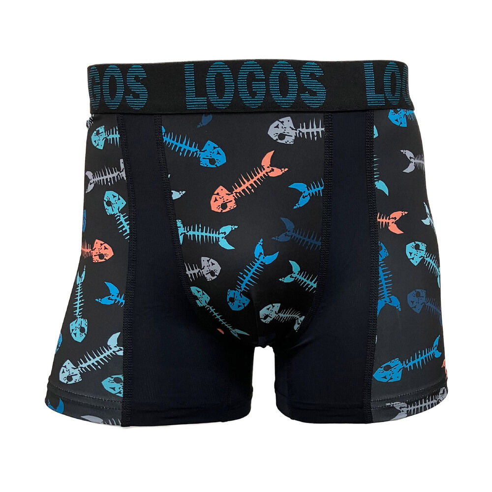 BACKYARD FAMILY「ボクサーパンツ メンズ 通販 ロゴス LOGOS ボクサーブリーフ パンツ 下着 ブリーフ 前閉じ」|インナー|ブラック2