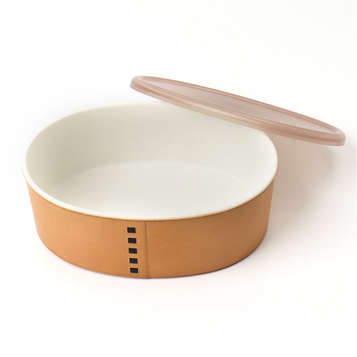 BACKYARD FAMILY「弁当箱 わっぱ風 通販 日本製 お弁当箱 保存容器 450ml ランチボックス 小判型 1段」|食器・キッチングッズ|