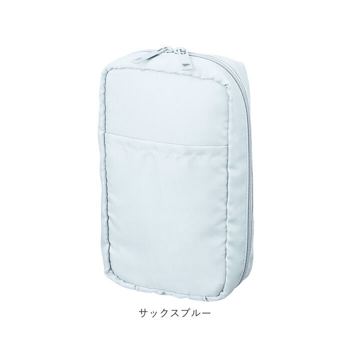 BACKYARD FAMILY「がばっと開く ポーチ 縦型 通販 化粧ポーチ メイクポーチ コスメポーチ ガジェットポーチ」|ポーチ|