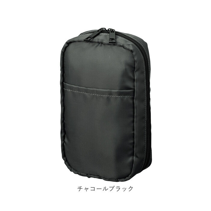 BACKYARD FAMILY「がばっと開く ポーチ 縦型 通販 化粧ポーチ メイクポーチ コスメポーチ ガジェットポーチ」|ポーチ|