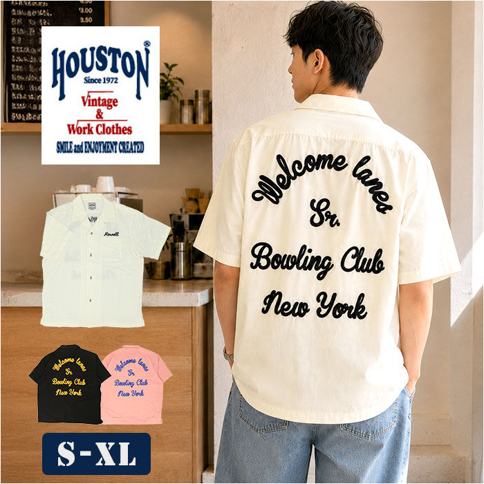 BACKYARD FAMILY「ヒューストン ボウリングシャツ 通販 HOUSTON ボウリング シャツ 半袖シャツ 半袖」|その他|