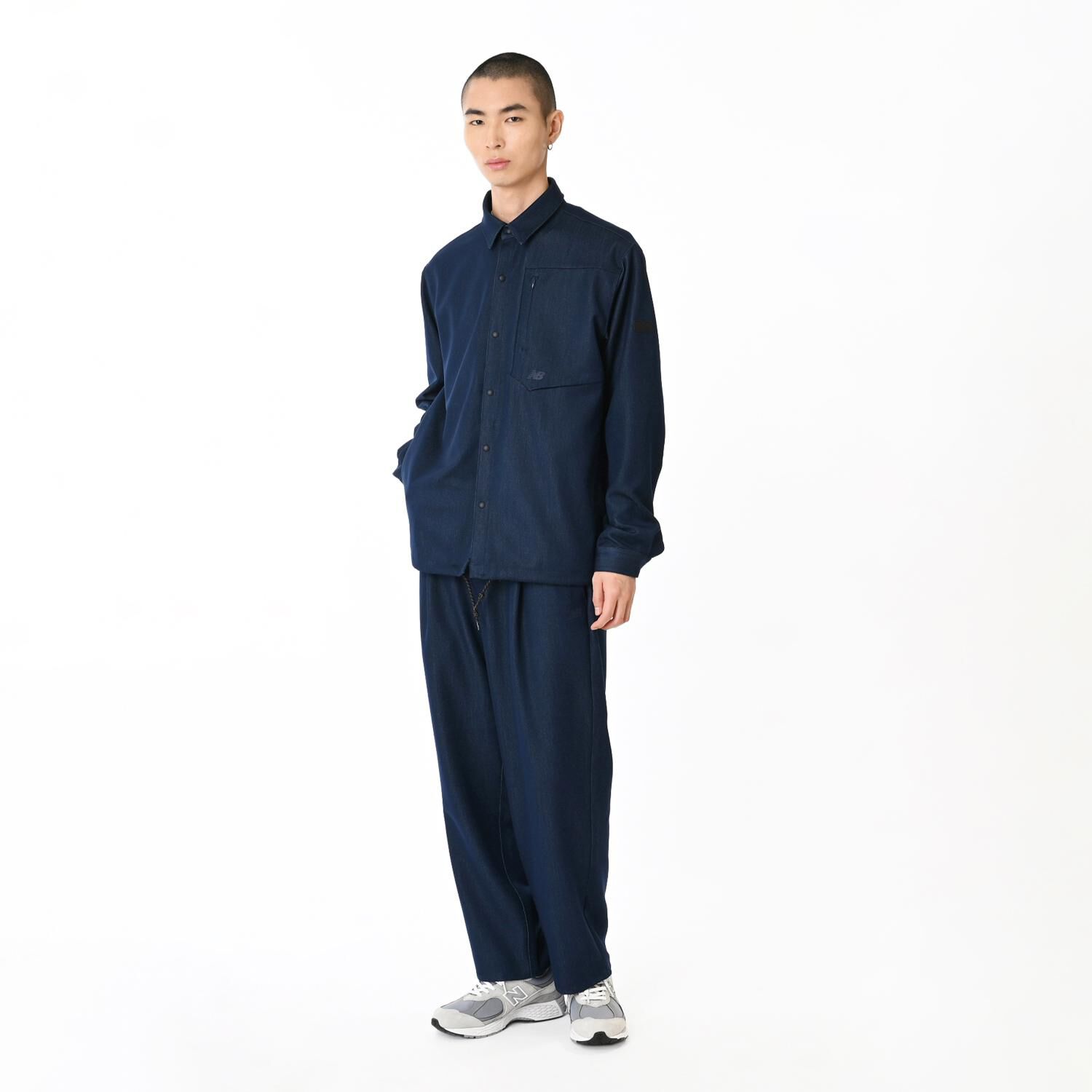 NEW BALANCE 「【NEW BALANCEｳｪｱ】M ﾃﾞﾆﾑｽﾀｲﾙｼｬﾂJK」|ポロシャツ|