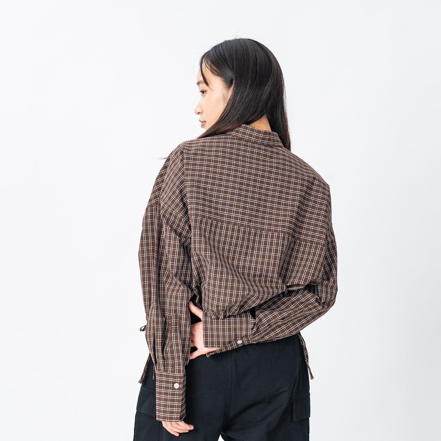 VANS「【VANSｱﾊﾟﾚﾙ(WJ)】W DRAWSTRING CHECK SHIRT」|Tシャツ・カットソー|