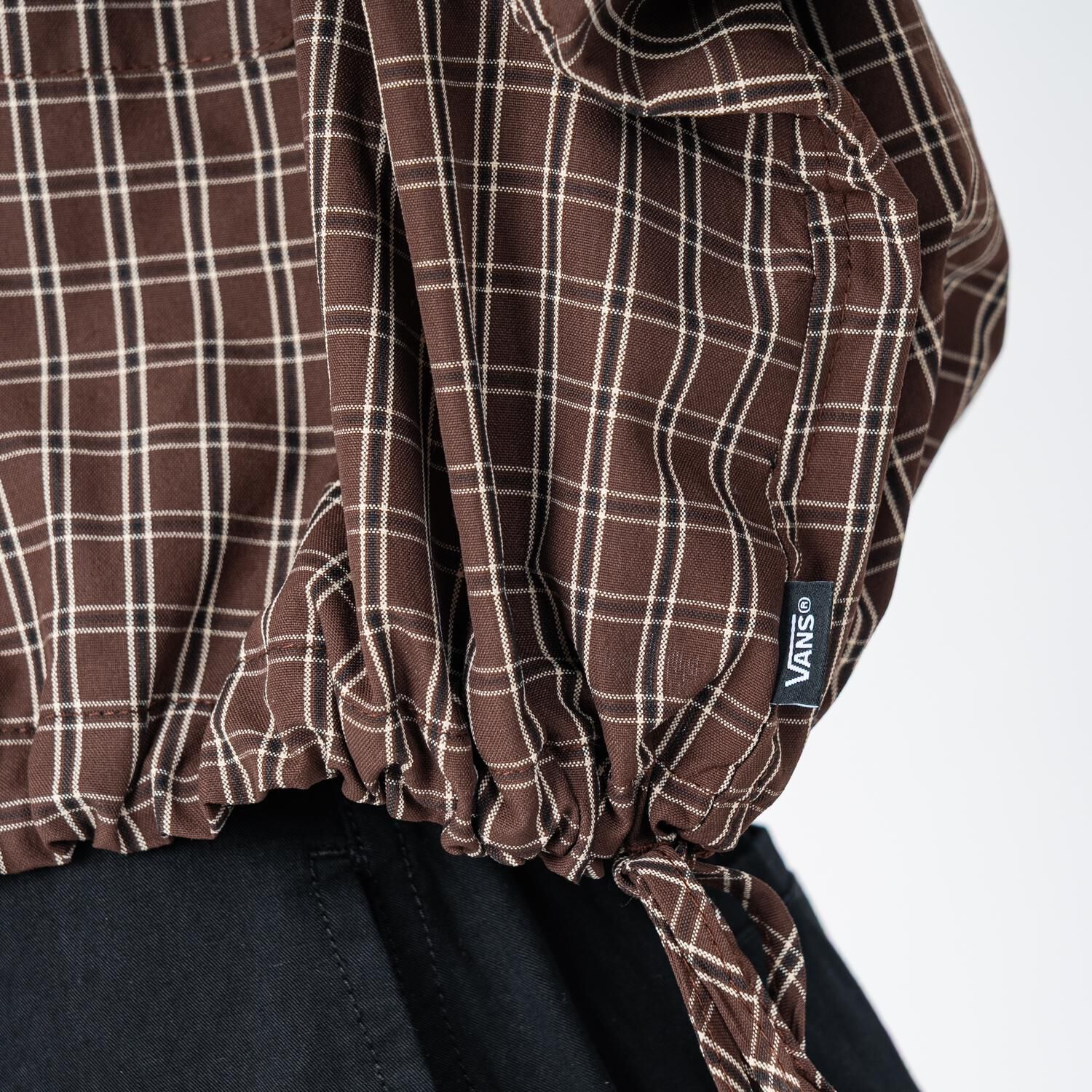 VANS「【VANSｱﾊﾟﾚﾙ(WJ)】W DRAWSTRING CHECK SHIRT」|Tシャツ・カットソー|