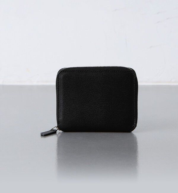 UNITED ARROWS「＜L'arcobaleno＞ LA393GT/ラウンドジップ ミニウォレット」|財布|BLACK