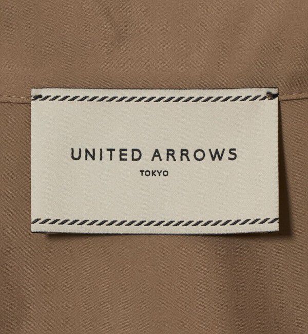 UNITED ARROWS「タフタ ペプラム フリル ブルゾン ‐はっ水‐」|ブルゾン・スタジャン|