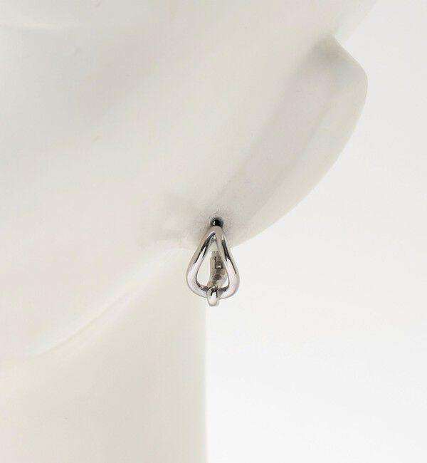 UNITED ARROWS green label relaxing「ドロップ フープピアス」|ピアス|