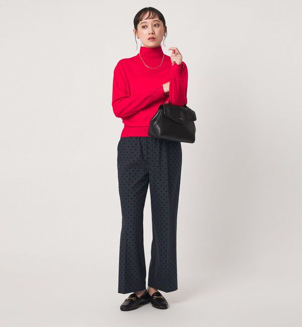 UNITED ARROWS green label relaxing「［size SHORT/TALLあり］キモウ ドット ニーハイフレアパンツ」|その他|