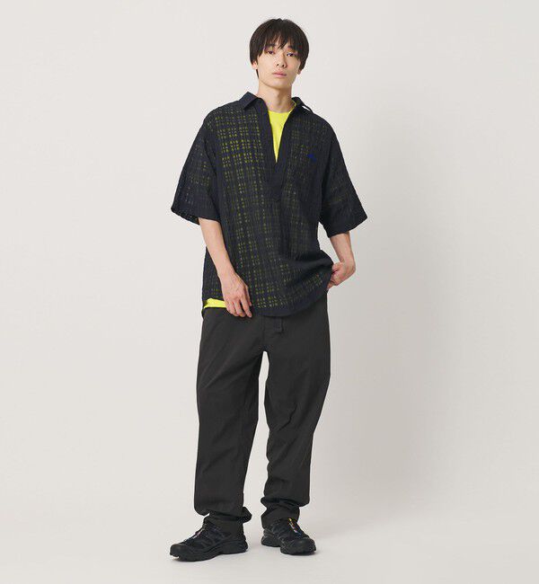 NICE WEATHER「＜NICE WEATHER＞シアーチェック シャツ」|シャツ・ブラウス|