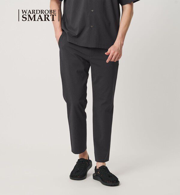 BEAUTY&YOUTH UNITED ARROWS「【WEB限定 WARDROBE SMART】サマーファンクション スキニー クロップドパンツ【吸水速乾】」|チノ|DK.GRAY
