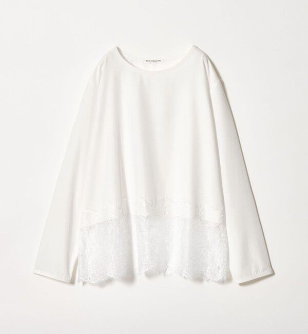 BEAUTY&YOUTH UNITED ARROWS「【WEB限定 Wardrobe DAILY MINIMAL】ヘムレース ブラウス ウォッシャブル」|シャツ・ブラウス|
