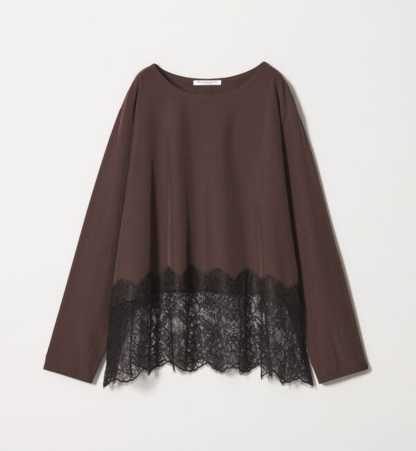 BEAUTY&YOUTH UNITED ARROWS「【WEB限定 Wardrobe DAILY MINIMAL】ヘムレース ブラウス ウォッシャブル」|シャツ・ブラウス|