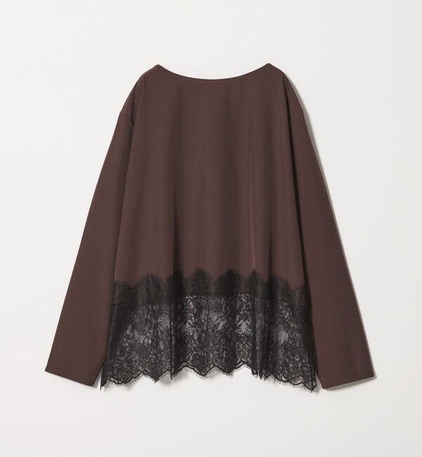BEAUTY&YOUTH UNITED ARROWS「【WEB限定 Wardrobe DAILY MINIMAL】ヘムレース ブラウス ウォッシャブル」|シャツ・ブラウス|