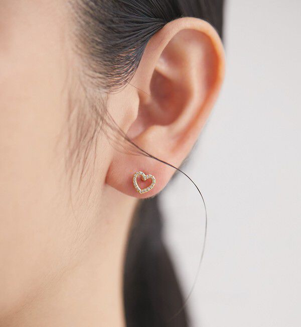 BEAUTY&YOUTH UNITED ARROWS「＜BAQLESS＞Honesty Heart ピアス」|ピアス|