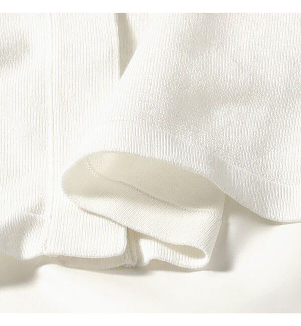 Demi-Luxe BEAMS 「バック タフタ カーディガン」|ニット・セーター|