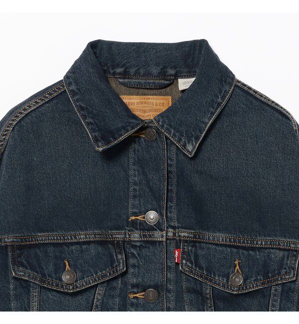 Ray BEAMS 「LEVI&rsquo;S(R) / Loose Crop Trucker Jacket」|デニムジャケット|