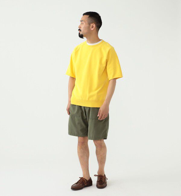 BEAMS「【別注】REMI RELIEF / Cut Off Short Sleeve Sweat」|スウェット・ジャージ|