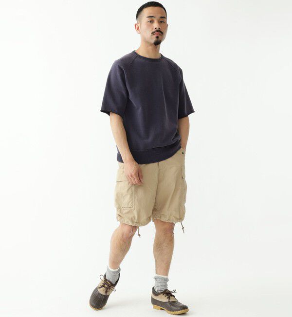 BEAMS「【別注】REMI RELIEF / Cut Off Short Sleeve Sweat」|スウェット・ジャージ|