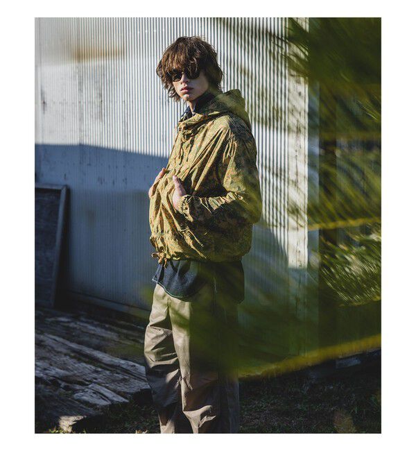 BEAMS PLUS「MIL Smock Camo Print Garment Dye」|ブルゾン・スタジャン|