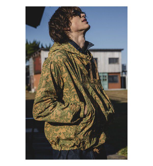 BEAMS PLUS「MIL Smock Camo Print Garment Dye」|ブルゾン・スタジャン|