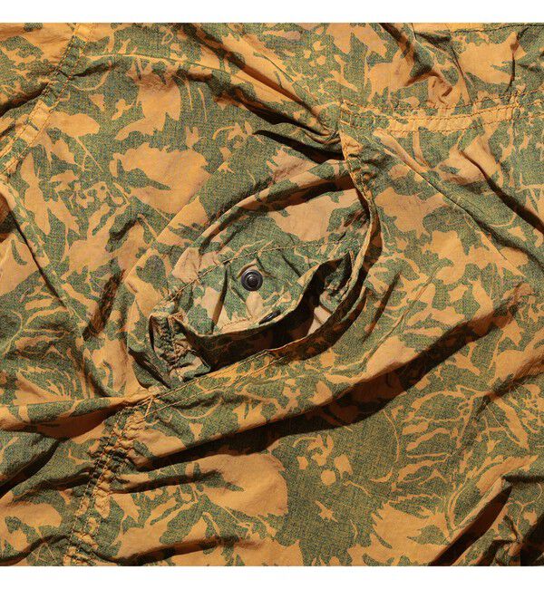 BEAMS PLUS「MIL Smock Camo Print Garment Dye」|ブルゾン・スタジャン|