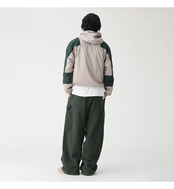 BEAMS「【別注】Champion / リバースウィーブ（R）ワイド ペインターパンツ」|チノ|