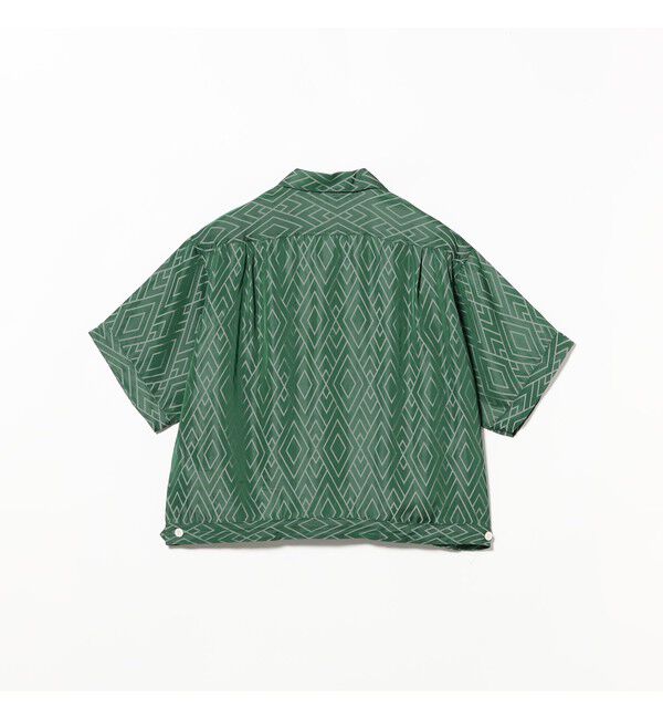 BEAMS PLUS「Cabana-SHT Cupro Zigzag Pattern」|シャツ・ブラウス|