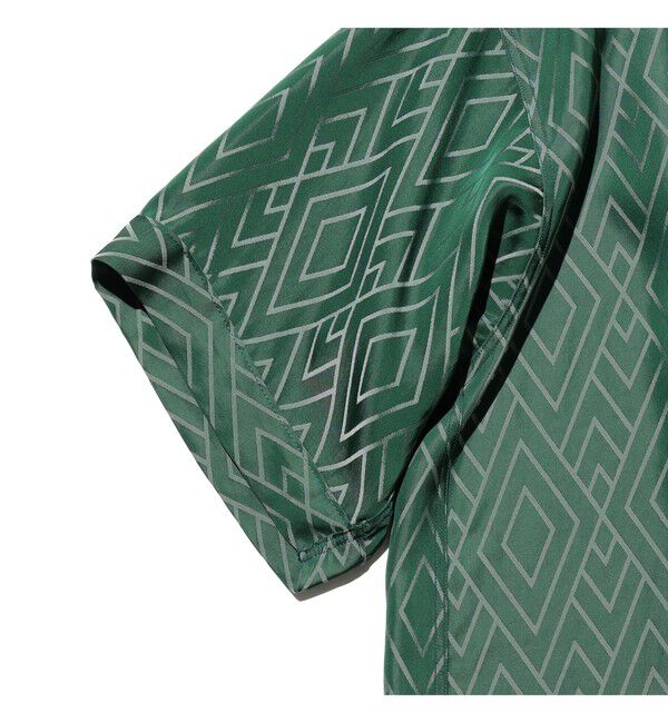 BEAMS PLUS「Cabana-SHT Cupro Zigzag Pattern」|シャツ・ブラウス|