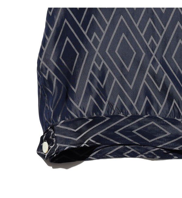 BEAMS PLUS「Cabana-SHT Cupro Zigzag Pattern」|シャツ・ブラウス|