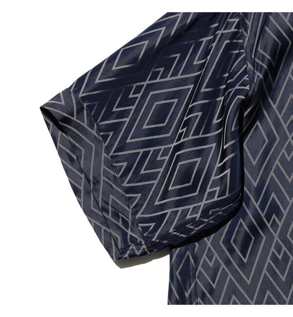 BEAMS PLUS「Cabana-SHT Cupro Zigzag Pattern」|シャツ・ブラウス|