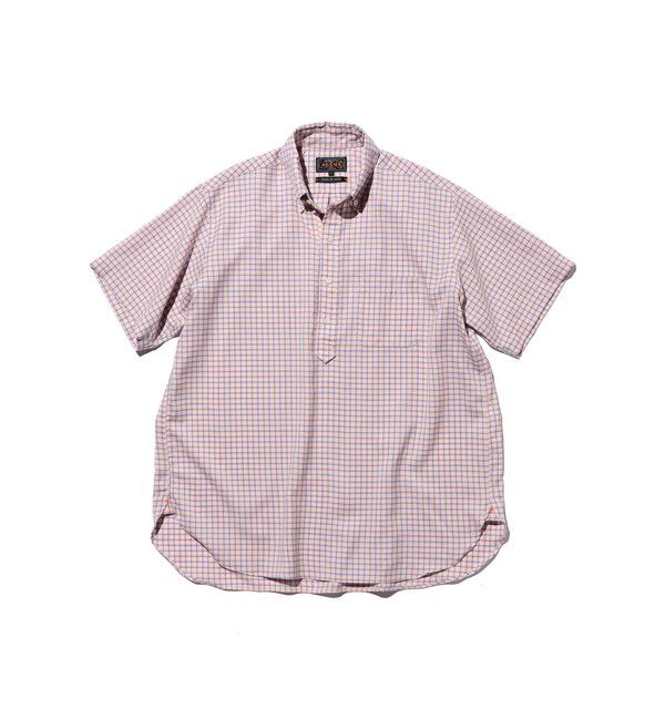 BEAMS PLUS「B.D. Pullover Classic-fit Wool Oxford」|シャツ・ブラウス|PINK_TTSL